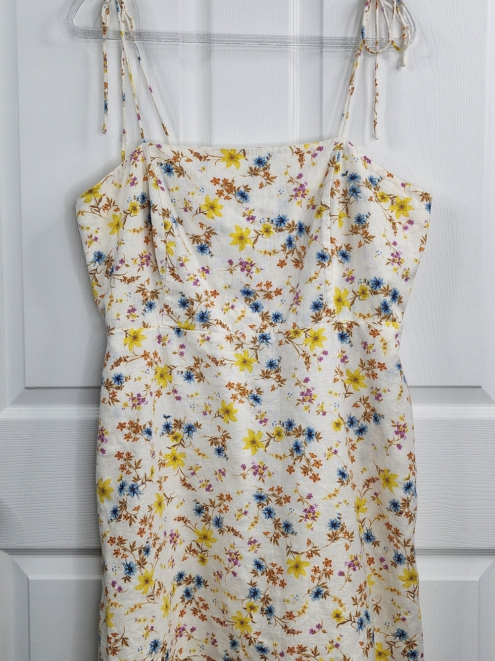 NWOT Old Navy Floral Tie-Strap Sundress with Pockets & Smocked Back Size XXL
